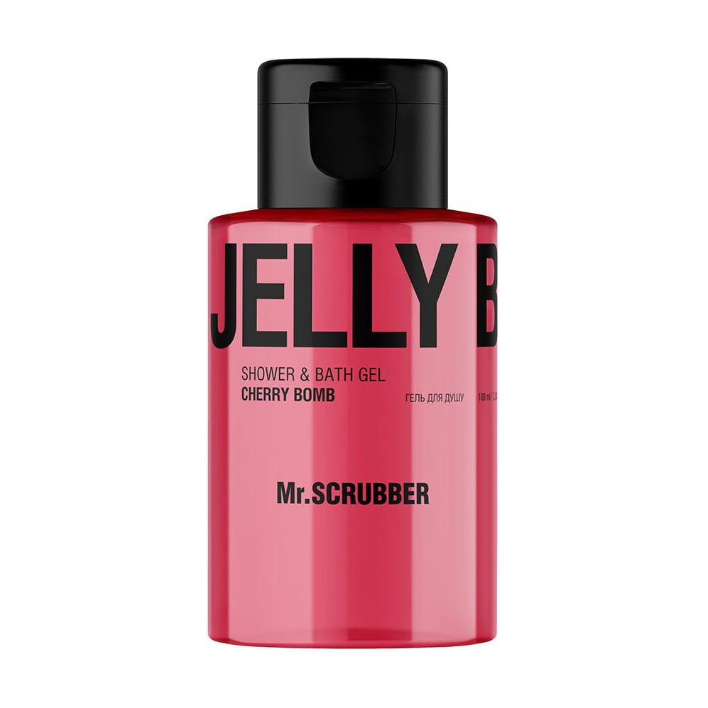 Гель для душу Mr.Scrubber Jelly Bubbles Cherry Bomb Shower &amp; Bath Gel, 100 мл